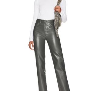 Agolde 90's Pinch Waist Recycled Leather Pants